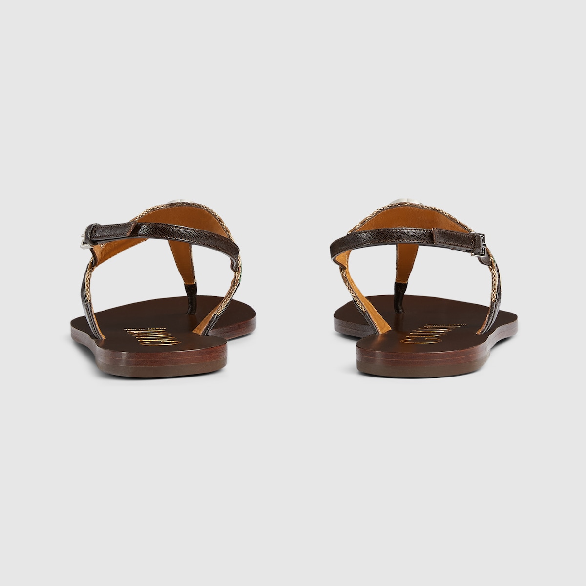 Gucci Women’s Interlocking G Web sandal - Image 4